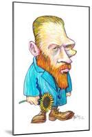 Vincent Van Gogh, 2012-Gary Brown-Mounted Giclee Print