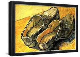 Vincent Van Gogh A Pair of Leather Clogs Art Print Poster-null-Framed Poster