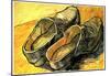 Vincent Van Gogh A Pair of Leather Clogs Art Print Poster-null-Mounted Poster