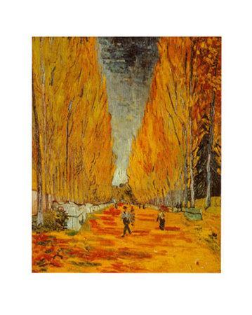 van gogh les alyscamps
