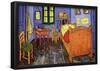 Vincent Van Gogh Bedroom Art Poster Print-null-Framed Poster