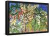 Vincent Van Gogh Blossoming Chestnut Branches Art Print Poster-null-Framed Poster