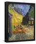 Vincent Van Gogh (Cafe Terrace at Night) Art Poster Print-null-Framed Poster