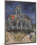 Vincent Van Gogh Church at Auvers Art Print POSTER-null-Mounted Poster
