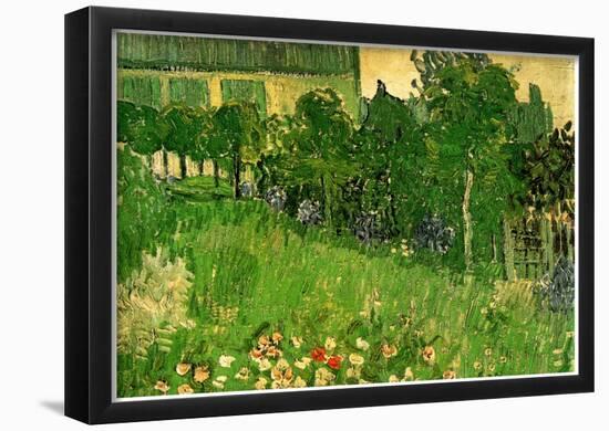 Vincent Van Gogh Daubigny's Garden Art Print Poster-null-Framed Poster