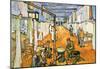 Vincent Van Gogh Dormitory in the Hospital in Arles Art Print Poster-null-Mounted Poster