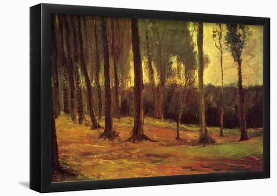 Vincent Van Gogh Edge of a Wood Art Print Poster-null-Framed Poster
