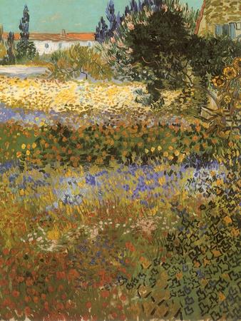 Flowering Garden, 1888 - Giclee Print, 30x40