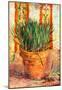 Vincent Van Gogh Flowerpot with Chives Art Print Poster-null-Mounted Poster