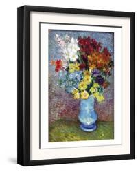Flowers In A Blue Vase Van Gogh Posters For Sale Prints