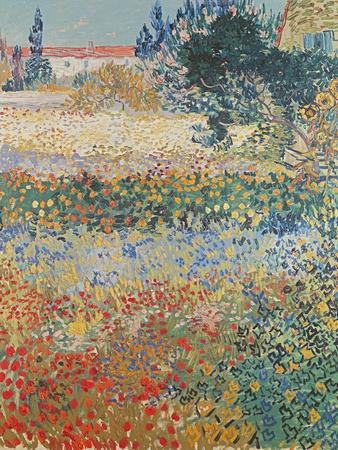 Garden in Bloom Arles, c.1888 - Giclee Print, 30x40