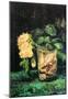 Vincent Van Gogh Glass with Roses Art Print Poster-null-Mounted Poster