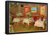 Vincent Van Gogh Interior of a Restaurant Art Print Poster-null-Framed Poster