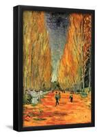 Vincent Van Gogh Les Alyscamps 3 Art Print Poster-null-Framed Poster