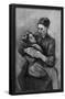 Vincent Van Gogh (Mother and child) Art Poster Print-null-Framed Poster