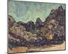 Vincent Van Gogh (Mound at Saint-Rémy) Art Poster Print-null-Mounted Poster