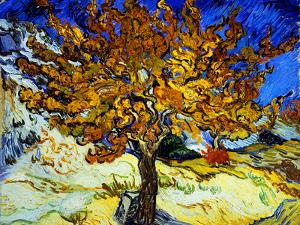 Mulberry Tree, c.1889 by Vincent van Gogh