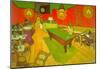 Vincent Van Gogh Night Cafe Art Print Poster-null-Mounted Poster