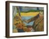 Vincent Van Gogh Painting Sunflowers by Paul Gauguin-Paul Gauguin-Framed Giclee Print