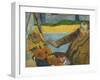 Vincent Van Gogh Painting Sunflowers by Paul Gauguin-Paul Gauguin-Framed Giclee Print