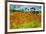 Vincent Van Gogh Poppy Fields-Vincent van Gogh-Framed Art Print