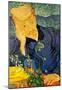 Vincent Van Gogh Portrait of Doctor Gachet 2 Art Poster Print-null-Mounted Poster