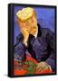Vincent Van Gogh Portrait of Doctor Gachet Art Poster Print-null-Framed Poster