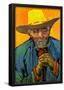 Vincent Van Gogh Portrait of Patience Escalier Art Print Poster-null-Framed Poster