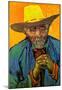 Vincent Van Gogh Portrait of Patience Escalier Art Print Poster-null-Mounted Poster