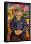 Vincent Van Gogh Portrait of Pere Tanguy Art Print Poster-null-Framed Poster