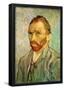 Vincent Van Gogh Self Portrait 1 Art Poster Print-null-Framed Poster