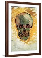 Vincent van Gogh Skull-Vincent van Gogh-Framed Art Print