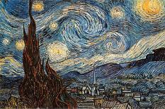 Starry Night Over the Rhone-Vincent van Gogh-Art Print