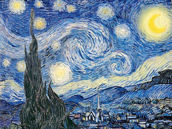 Vincent Van Gogh- Starry Night, c. 1889' Print - Vincent van Gogh |  AllPosters.com