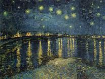 The Café Terrace on the Place du Forum, Arles, at Night, c.1888-Vincent van Gogh-Poster
