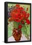 Vincent Van Gogh Still Life Red Poppies and Daisies Art Print Poster-null-Framed Poster