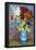 Vincent Van Gogh (Still life vase with a daisy and anemones) Art Poster Print-null-Framed Poster