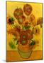 Vincent Van Gogh Still Life Vase with Fifteen Sunflowers 4 Art Print Poster-null-Mounted Poster