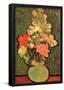 Vincent Van Gogh Still Life Vase with Rose-Mallows Art Print Poster-null-Framed Poster