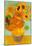 Vincent Van Gogh Still Life Vase with Twelve Sunflowers 2 Art Print Poster-null-Mounted Poster