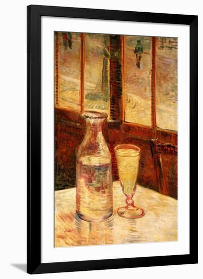 Vincent van Gogh Still Life with Absinthe-null-Framed Art Print