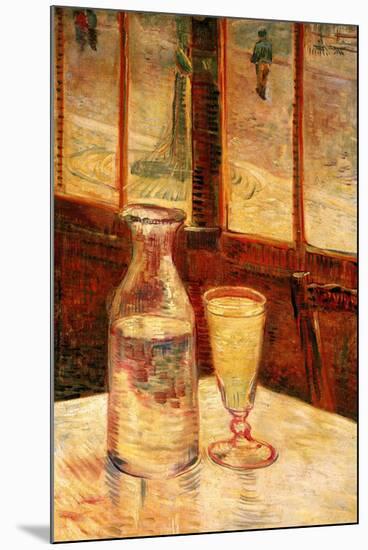 Vincent van Gogh Still Life with Absinthe-null-Mounted Art Print