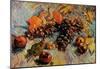 Vincent Van Gogh Still Life with Apples Pears Lemons and Grapes Art Print Poster-null-Mounted Poster