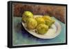 Vincent Van Gogh Still Life with Lemons on a Plate Art Print Poster-null-Framed Poster