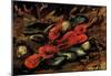 Vincent Van Gogh Still Life with Mussels and Shrimps Art Print Poster-null-Mounted Poster