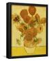 Vincent Van Gogh (Still life with sunflowers) Art Poster Print-null-Framed Poster
