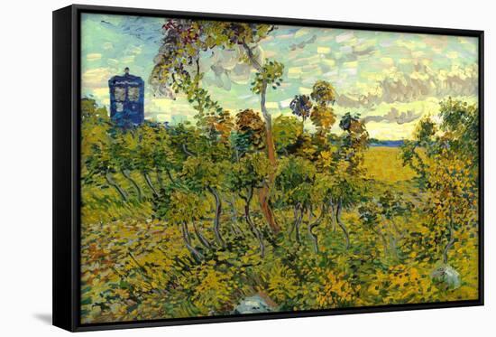 Vincent Van Gogh Tardis at Montmajour Poster-null-Framed Stretched Canvas