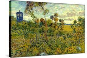 Vincent Van Gogh Tardis at Montmajour Poster-null-Stretched Canvas