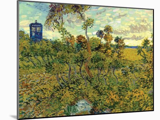 Vincent Van Gogh Tardis at Montmajour-null-Mounted Poster