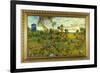 Vincent Van Gogh Tardis at Montmajour-Vincent van Gogh-Framed Art Print